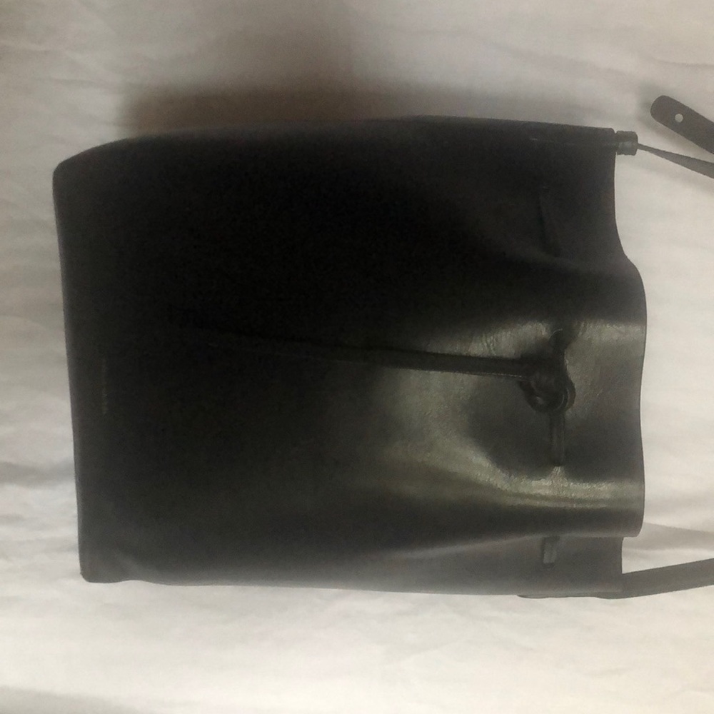 Manser Gavriel black bucket bag